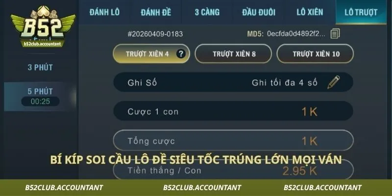 Bí kíp soi cầu lô đề siêu tốc trúng lớn mọi ván