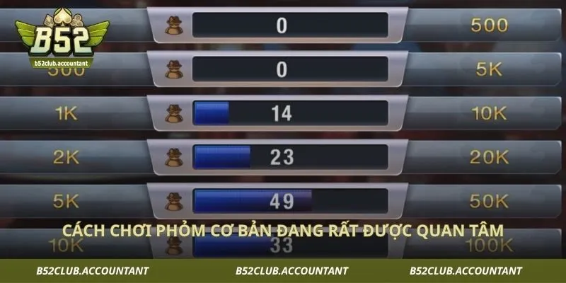 Cách chơi phỏm cơ bản đang rất được quan tâm