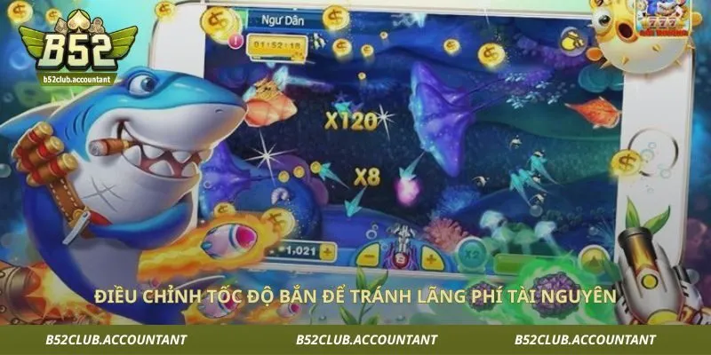 Điều chỉnh tốc độ bắn để tránh lãng phí tài nguyên