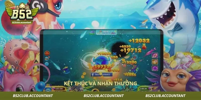 Kết thúc và nhận thưởng