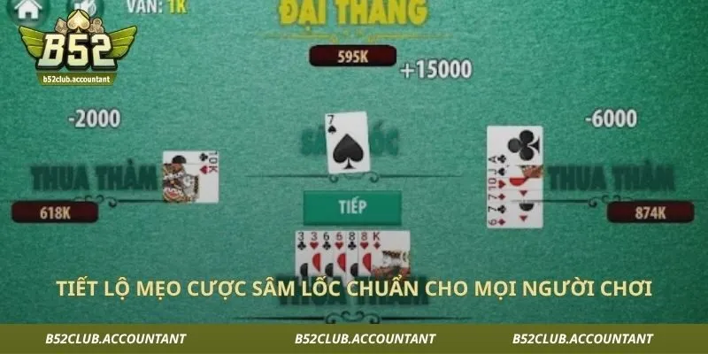 Tiết lộ mẹo cược sâm lốc chuẩn cho mọi người chơi